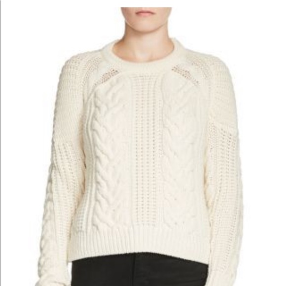 Maje Maxime Cableknit Sweater Women 
